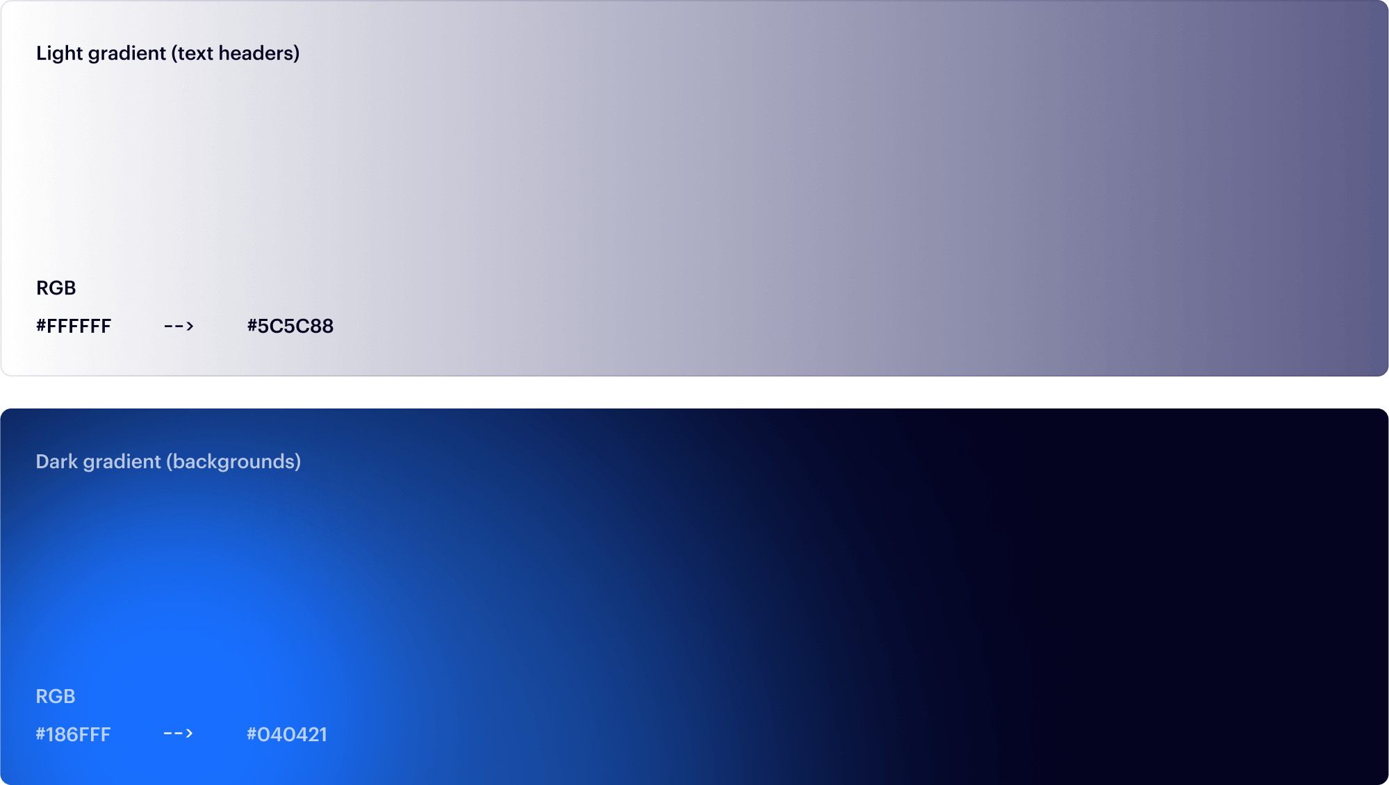 Volt brand gradients