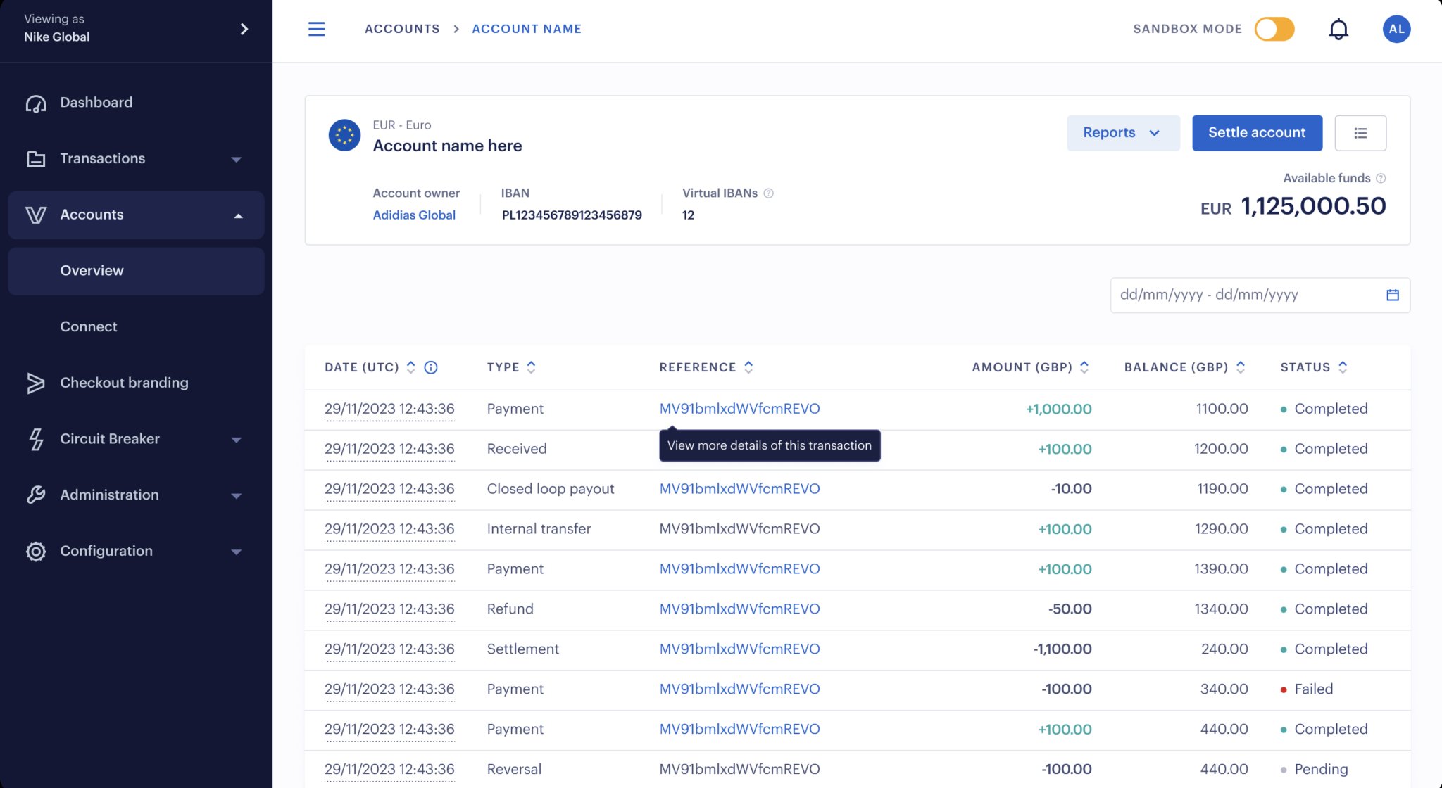 Reporting and notifications