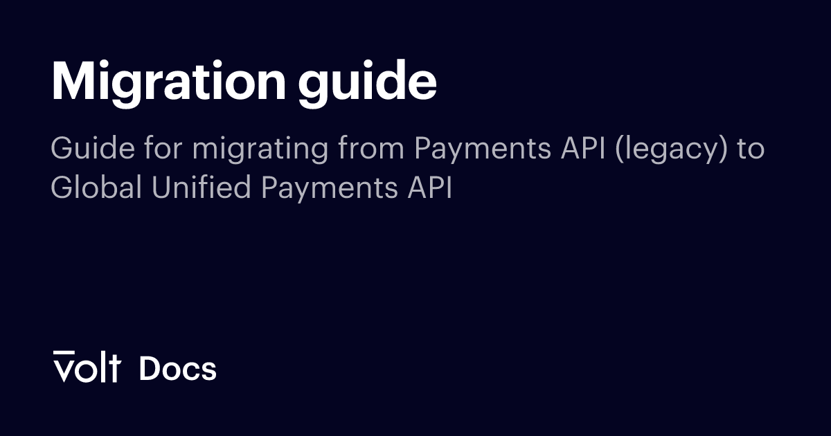 Migration guide
