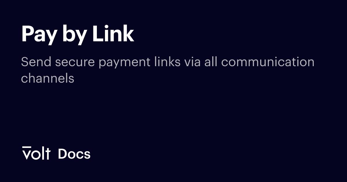 Pay by Link